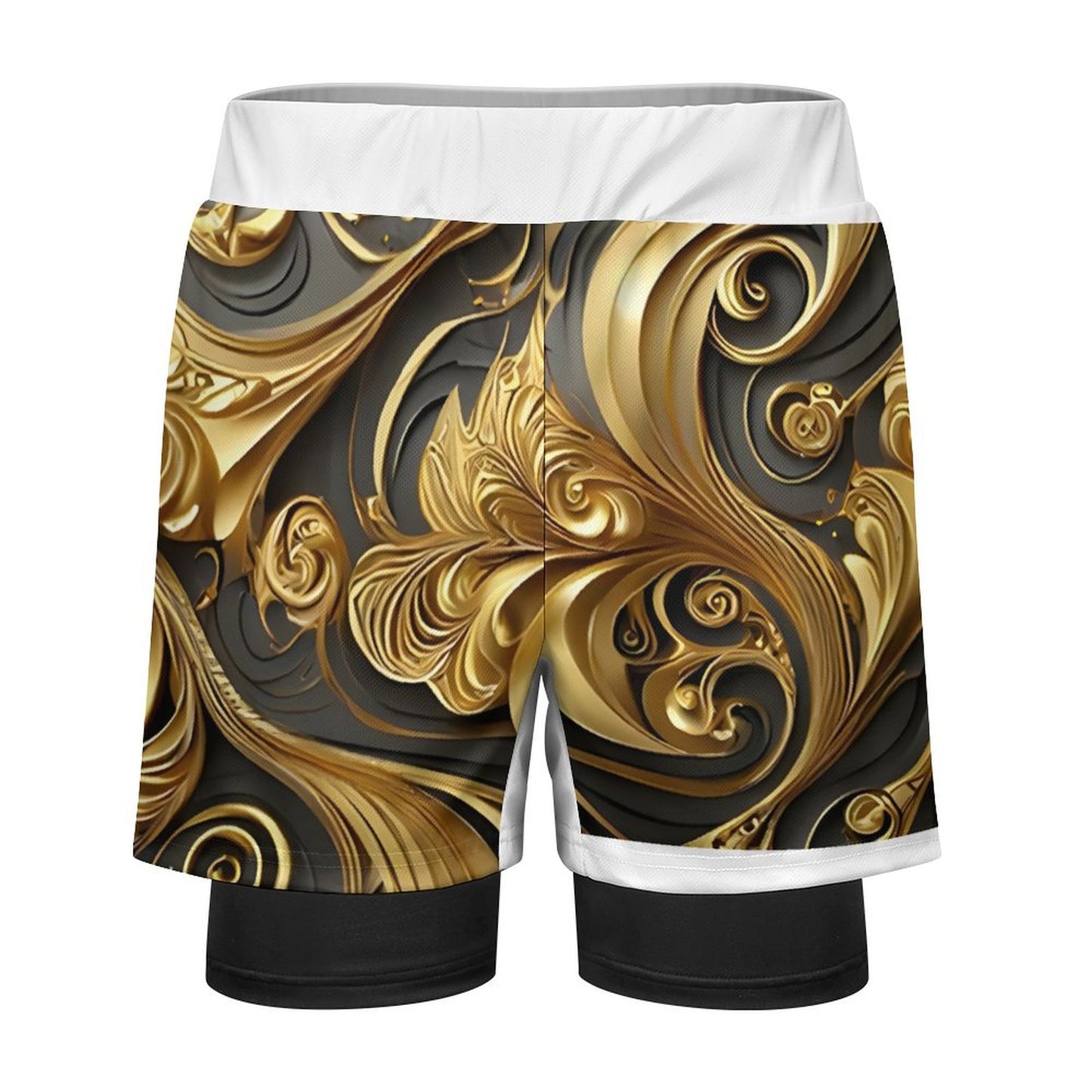 Men Beach Shorts with 4 Pockets
