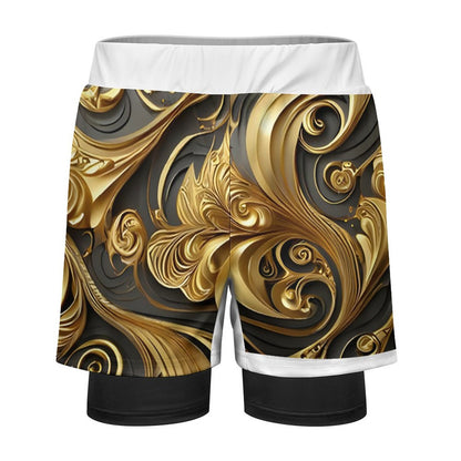 Men Beach Shorts with 4 Pockets