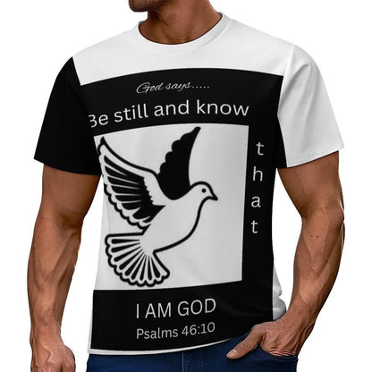 180gsm Men's Casual T-Shirt(All-Over Printing)