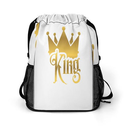 Waffle Cloth Sprots Drawstring Bag (Multi-Sites)