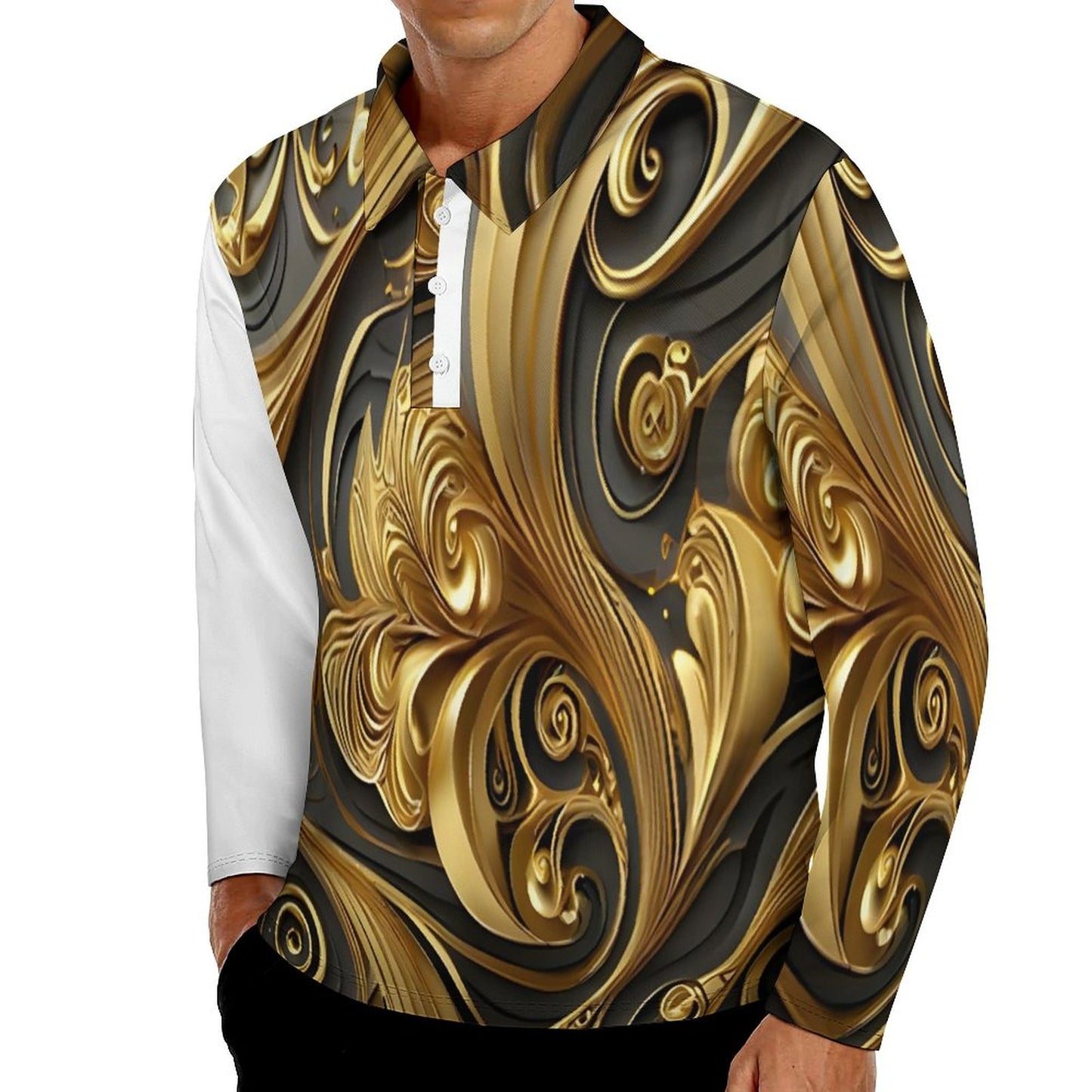 Men's Sports POLO Shirt DS008 (All-Over Printing)