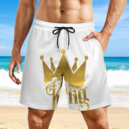 Men's Beach Shorts with 4 Pockets
