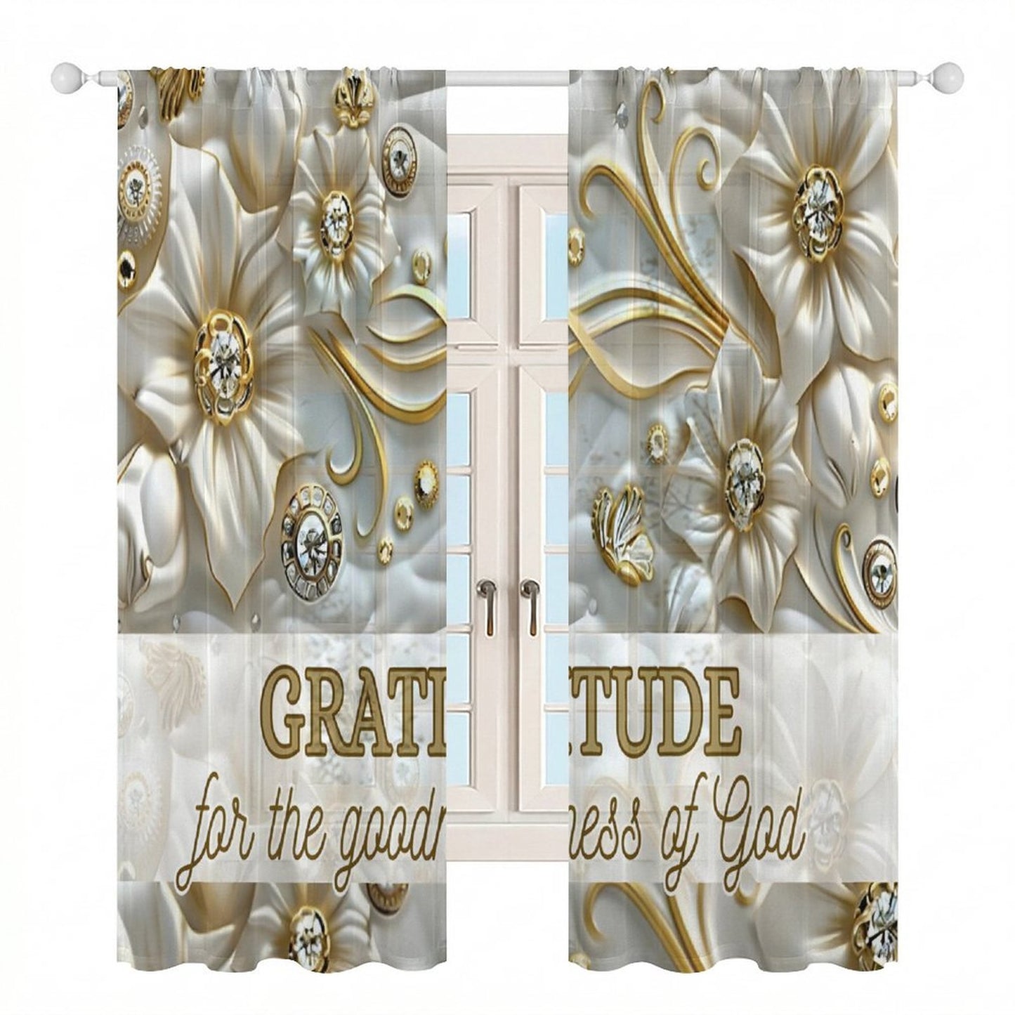 Sheer Curtain(All-Over Printing)