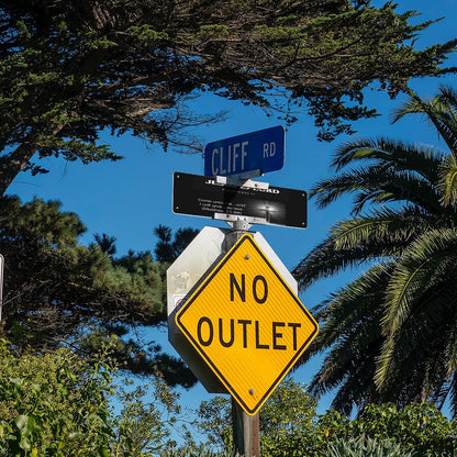 Slim Metal Tin Sign