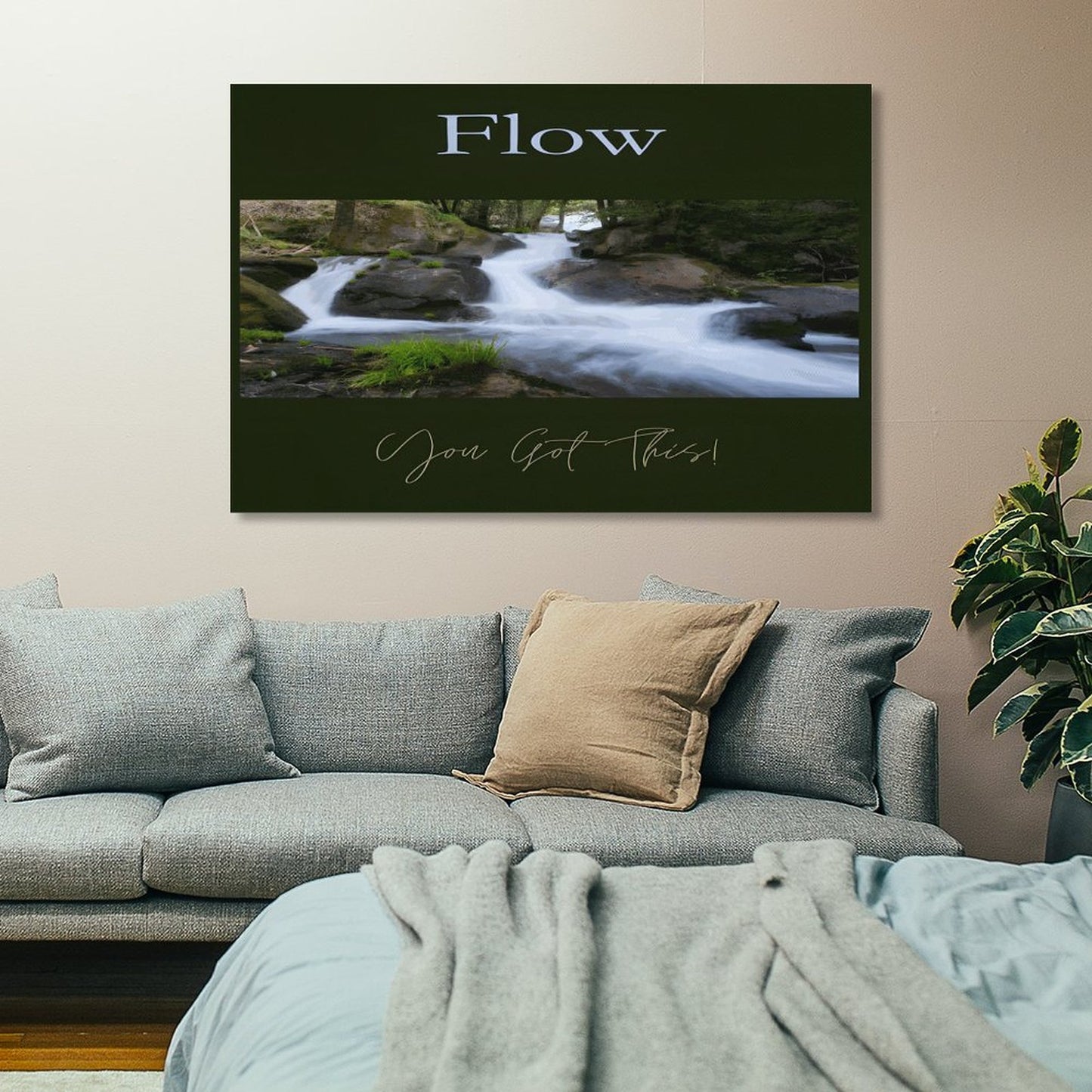 Hanging Poster (Horizontal 3:2)-12x18 inch/ 8x12 inch