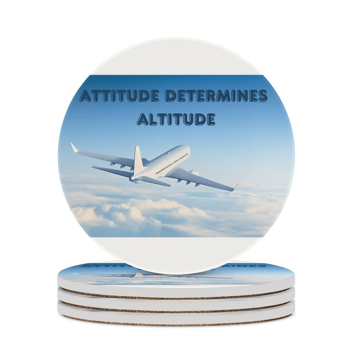 Round Ceramic Coaster