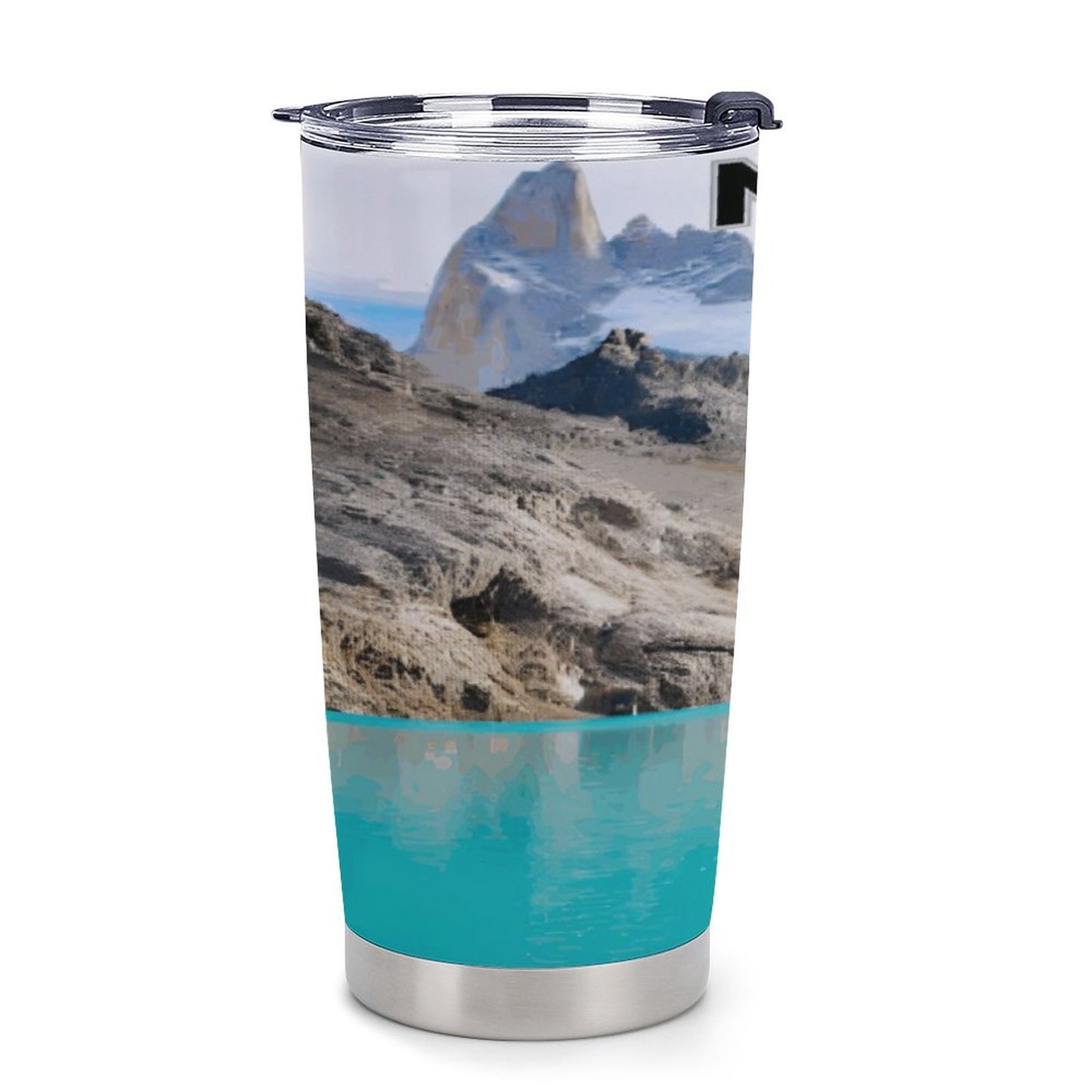 Car Travel Coffee Mug with Lid (All-Over Printing)