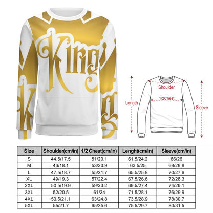 250gsm Round Neck Men's Sweatshirt 4T35 (All-Over Printing)
