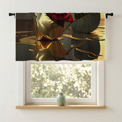 Short Window Curtains(All-Over Printing)