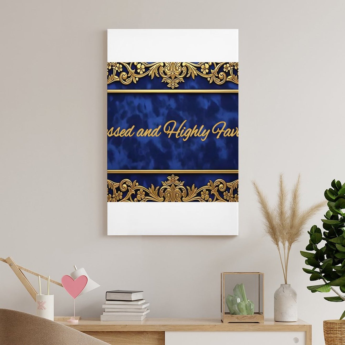 Framed Wooden Poster Hanging (Vertical 2:3)-8x12 inch