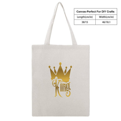 Martin Canvas Tote Handbag-15"x18"/38x46cm (Dual-sided Printing)