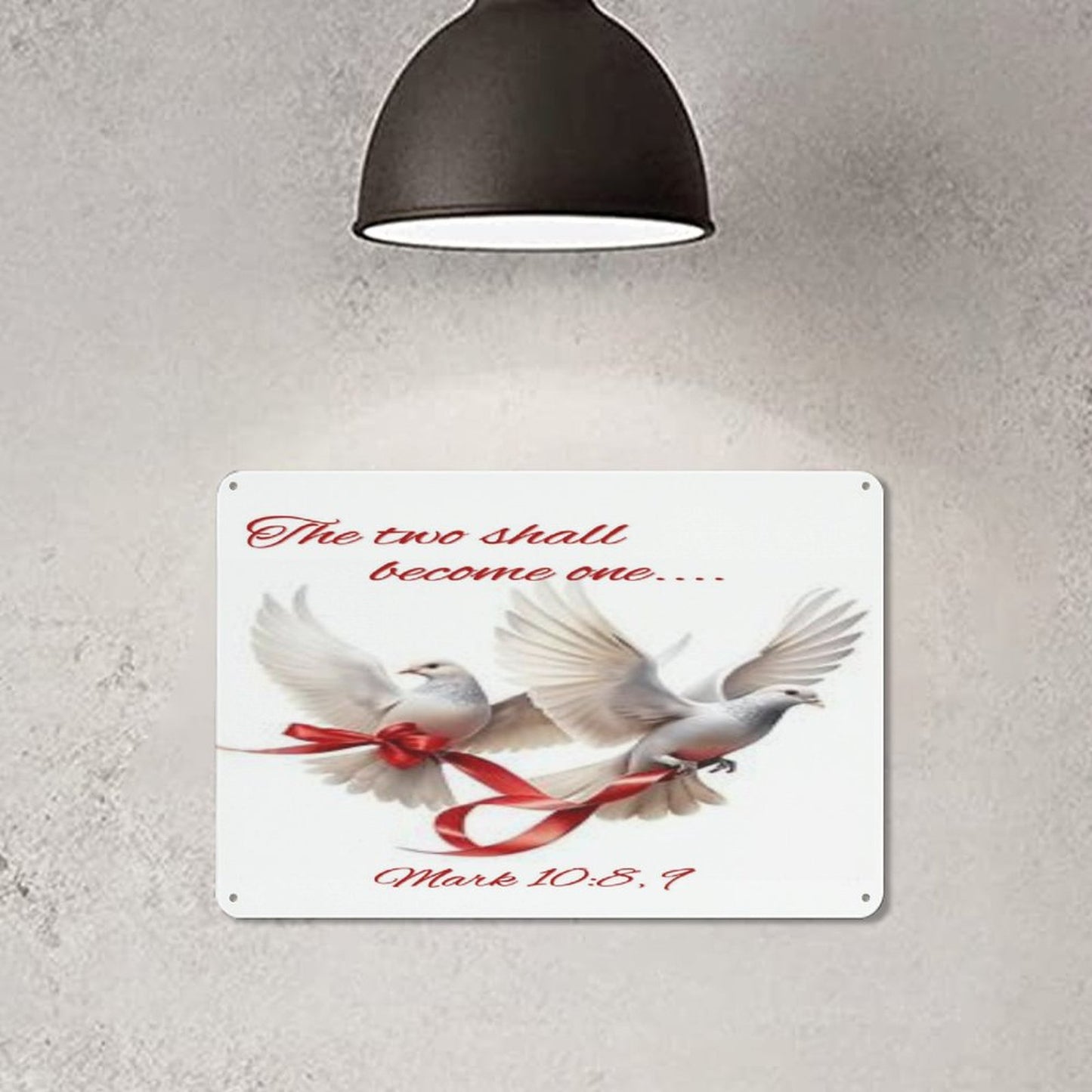 Horizontal Vintage Metal Sign-7.9"x11.8"/ 20x30cm