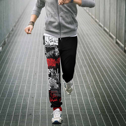 All over Print Sweatpants 4T24 (Polyester)