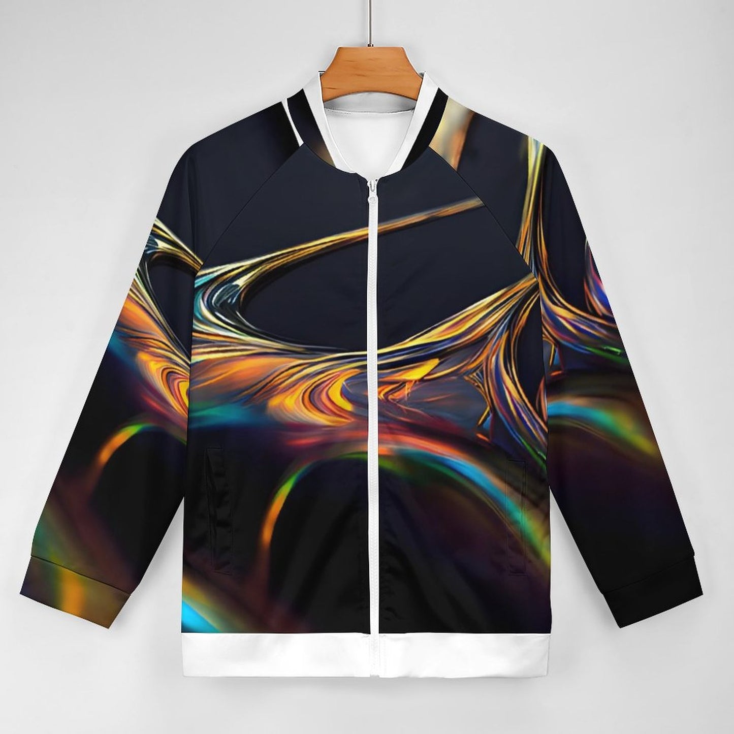Raglan Zip-up Shirt WY10 (All-Over Printing)
