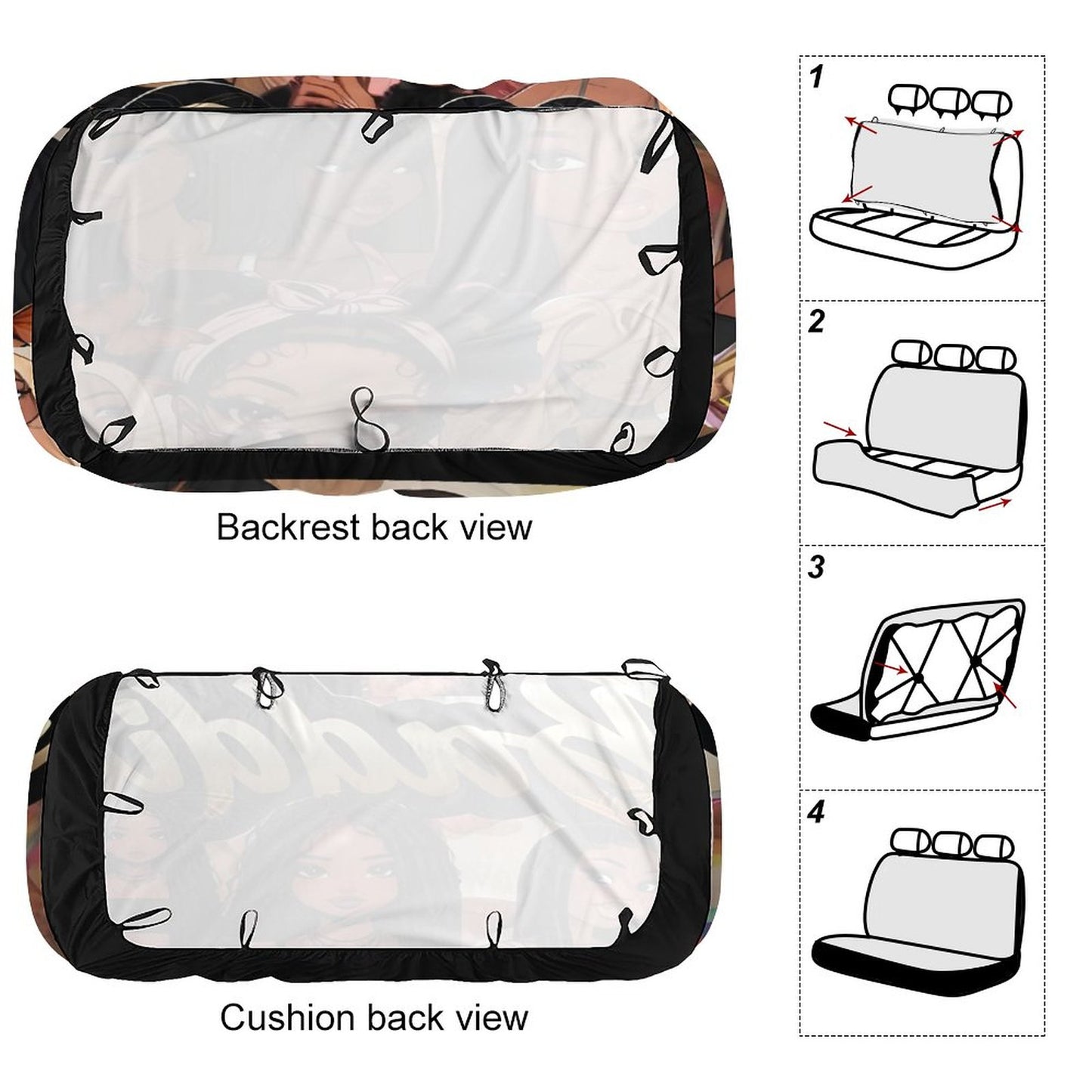 Back Seat Cover for Cars