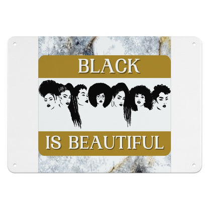 Horizontal Personalized Metal Wall Art Tin Sign-5.5"x7.9"/14x20cm
