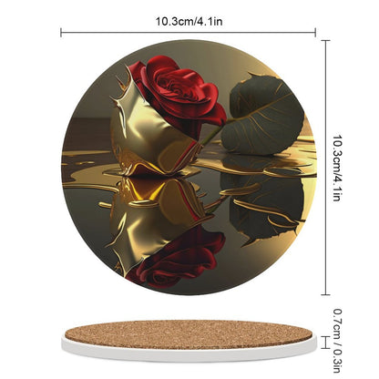 Round Ceramic Coaster