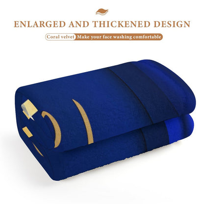 Coral Velvet Towel