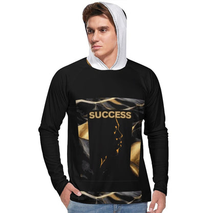 Men's Long Sleeve Hoodie NZ145 (All-Over Printing)