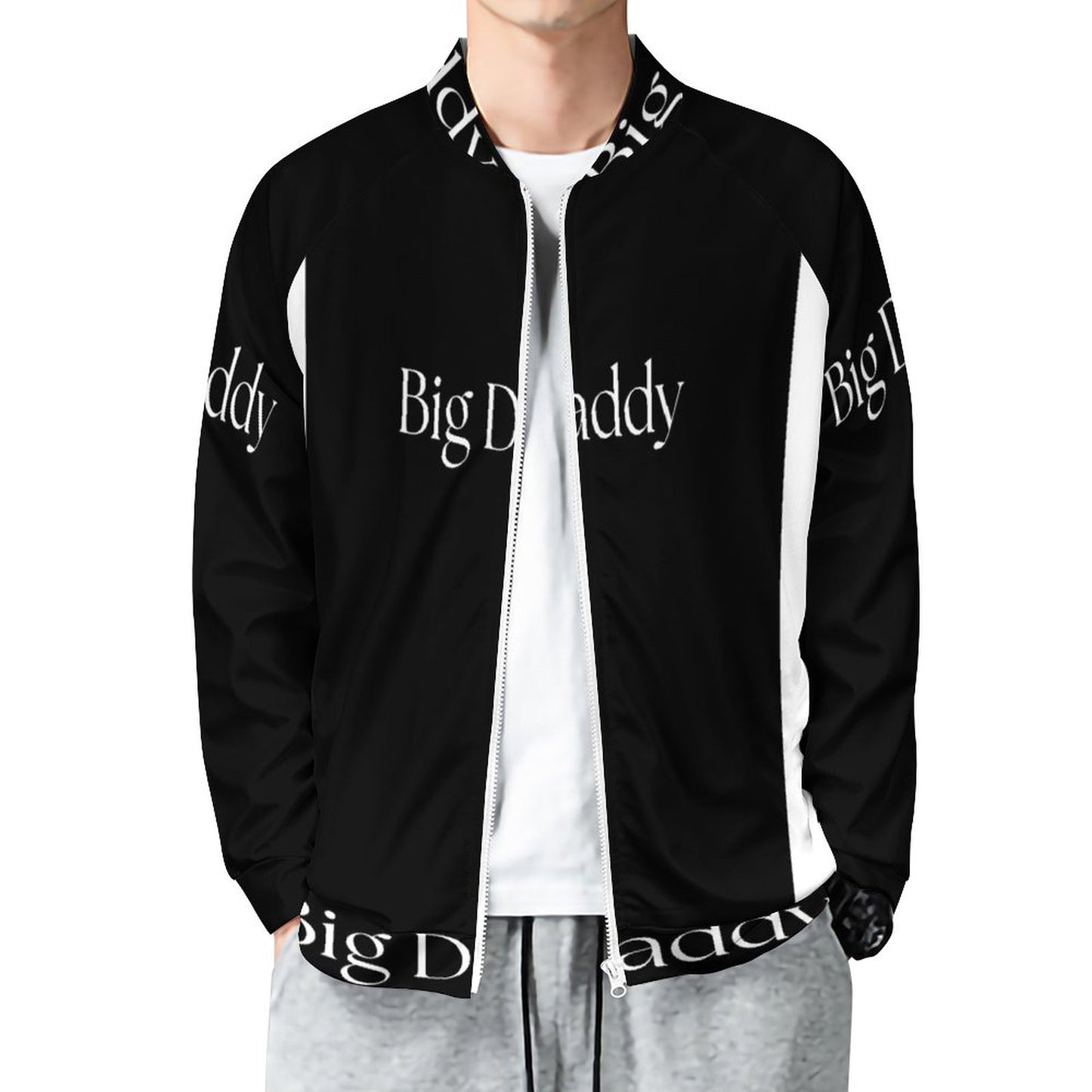 Raglan Zip-up Jacket-BIG DADDY