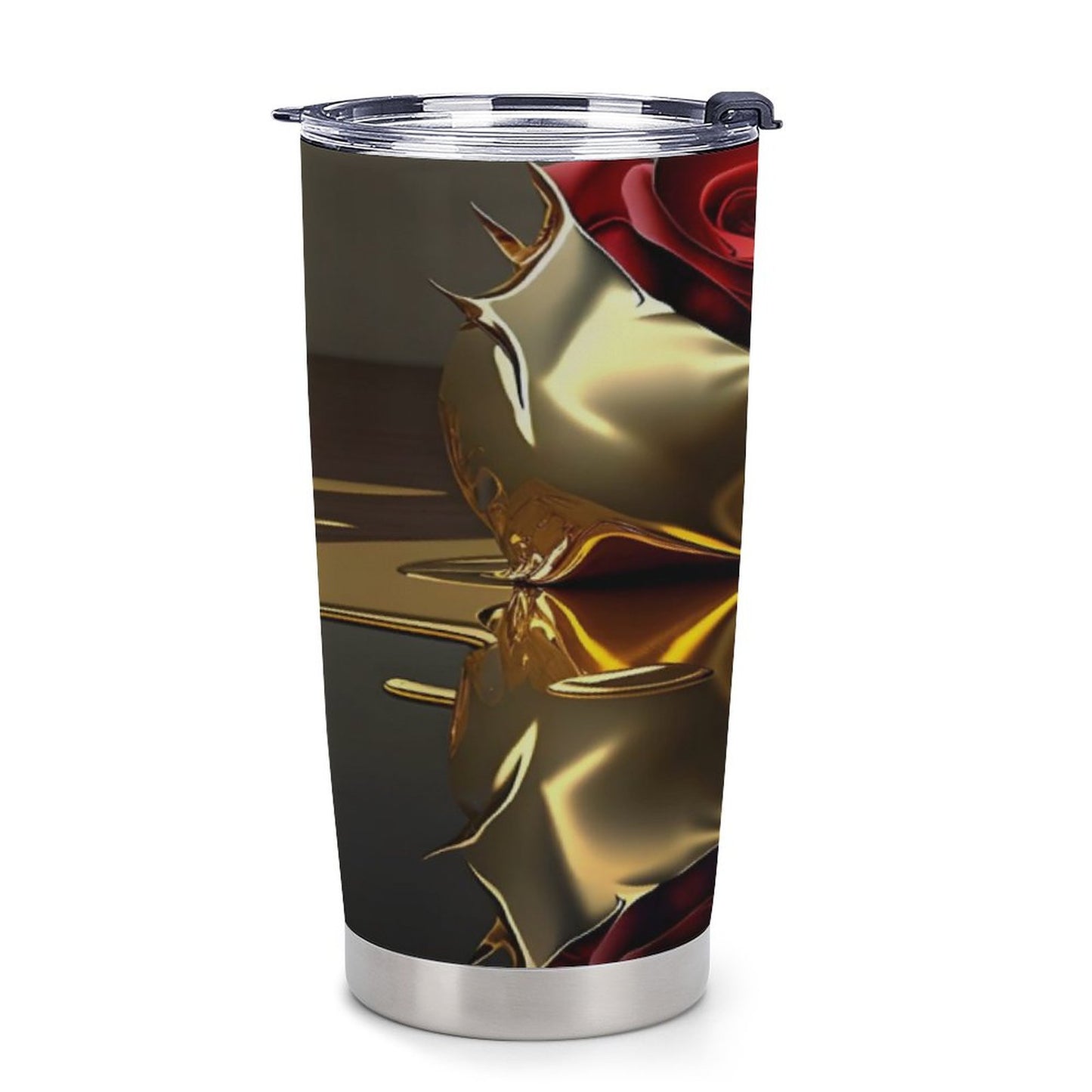 Car Travel Coffee Mug with Lid (All-Over Printing)