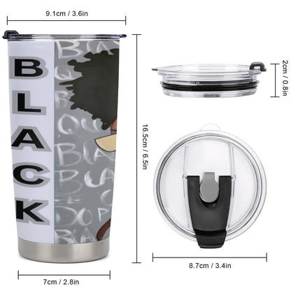 Car Travel Coffee Mug with Lid (All-Over Printing)
