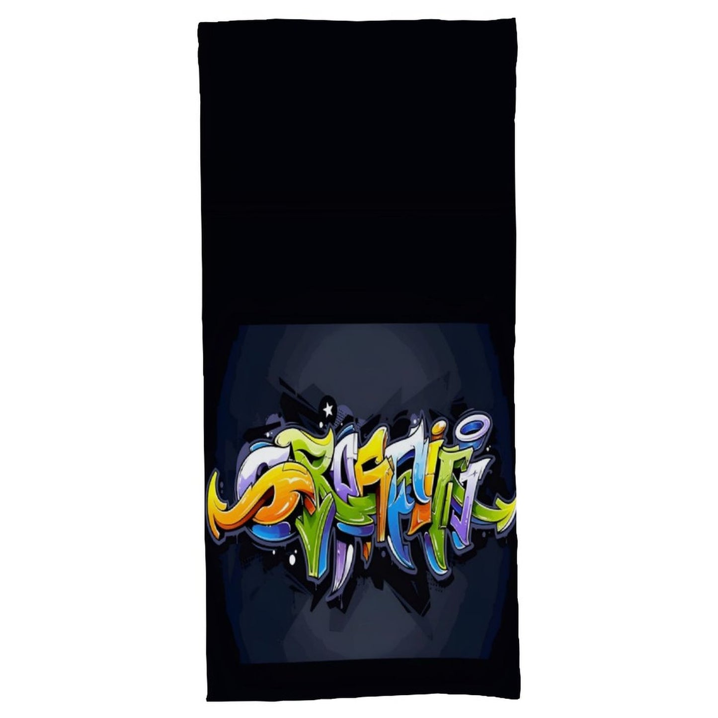 COLORFUL GRAFFITI Bath Towel 70x140