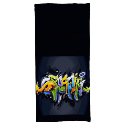 COLORFUL GRAFFITI Bath Towel 70x140