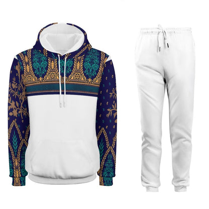 250gsm Imitation Cotton Hoodie & Joggers Set 4T03 (All-Over Printing)