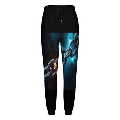 Men's Printed Sweatpants (Front All-Over Printing)