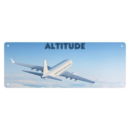 Slim Metal Tin Sign