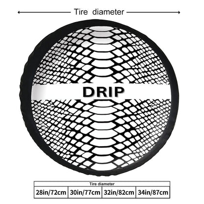 Leather Tire Cover(One-sided Printing)