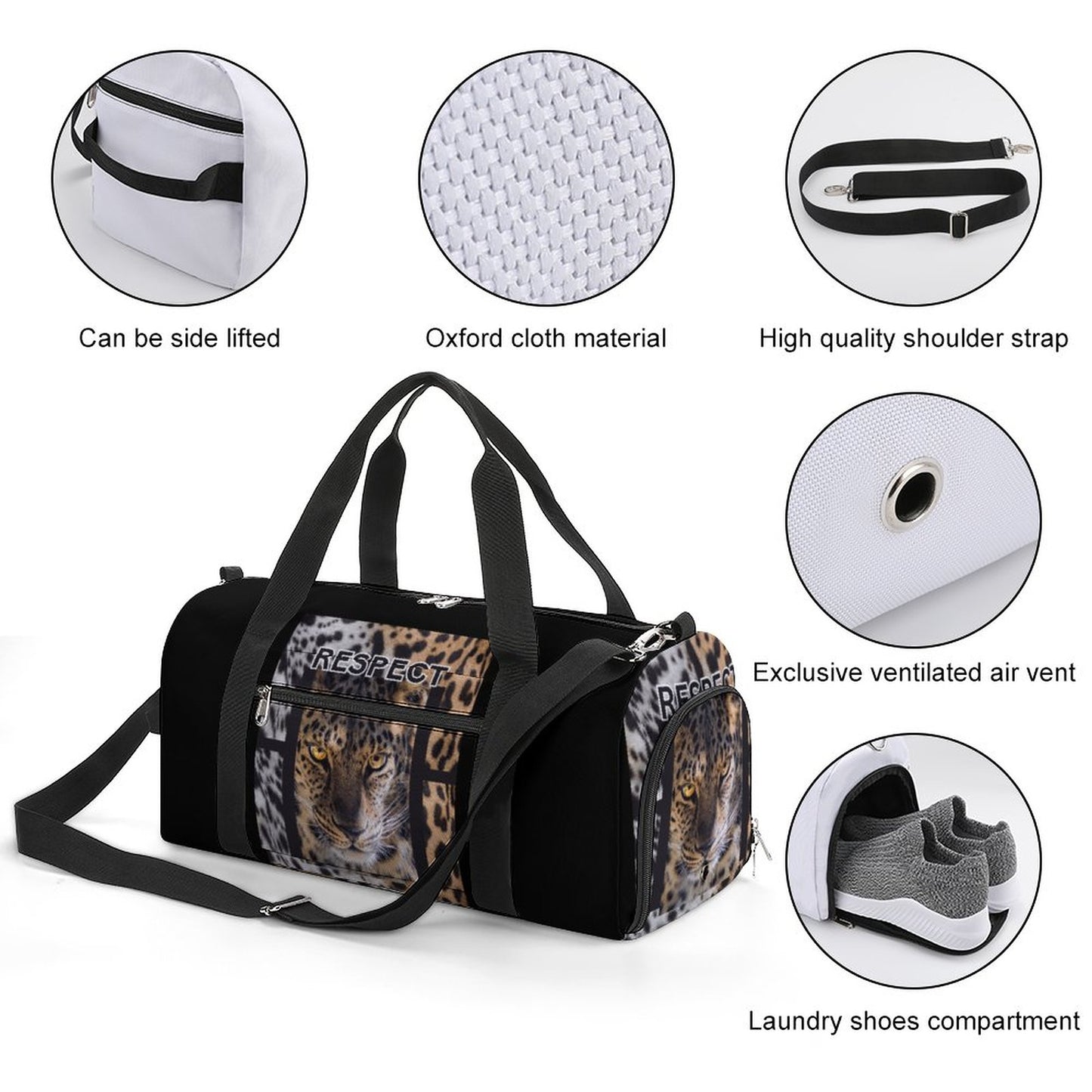 Gym bag A017 Large Capacity Sports Duffel