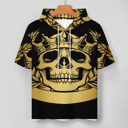 280gsm Men's Mid Sleeved Hoodie(All-Over Printing)