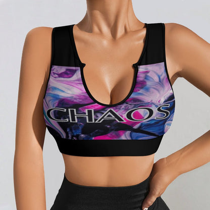 CHAOS Yoga Tank Top (black)-SMALL-2XL