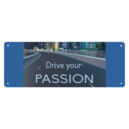Slim Metal Tin Sign