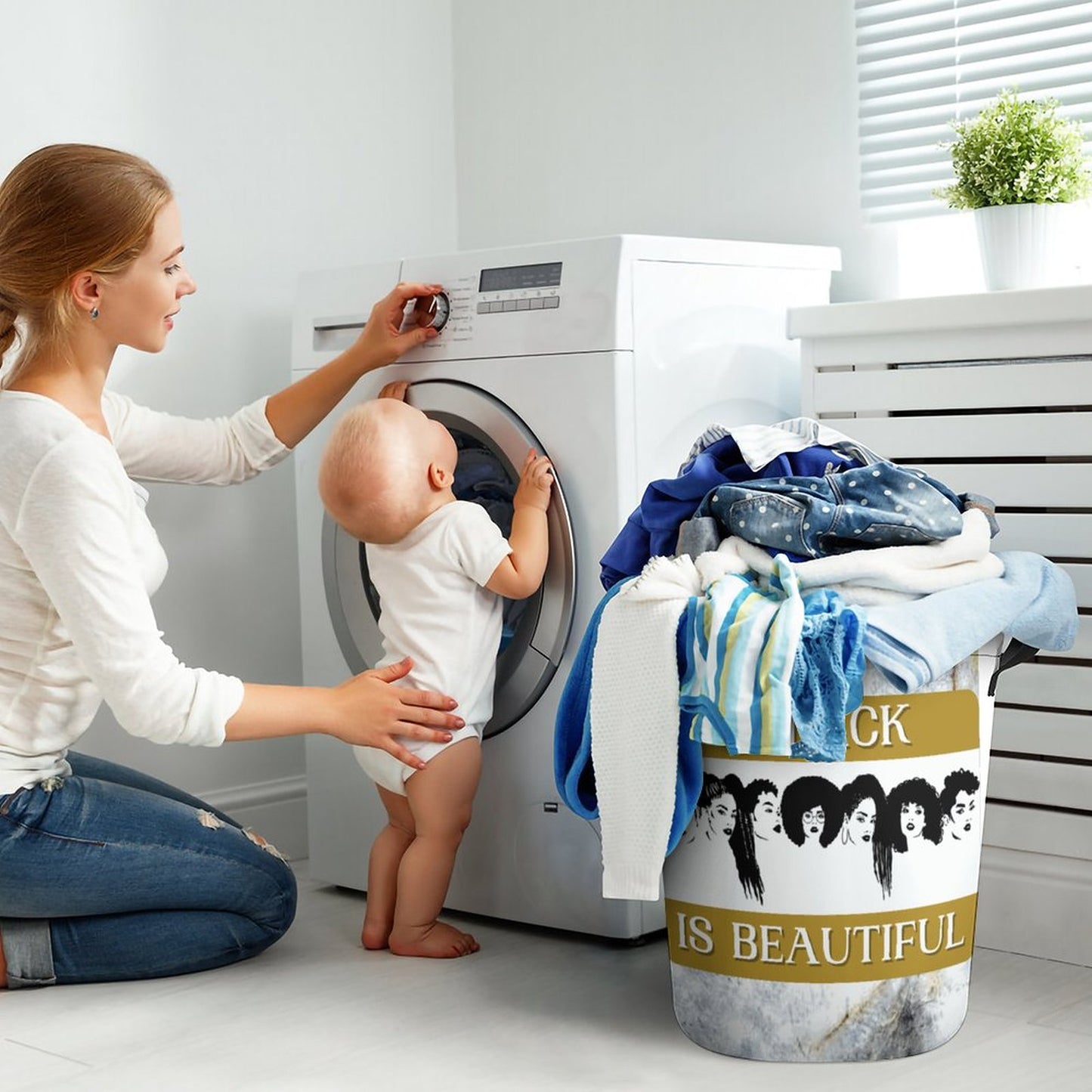 Collapsible Laundry Basket