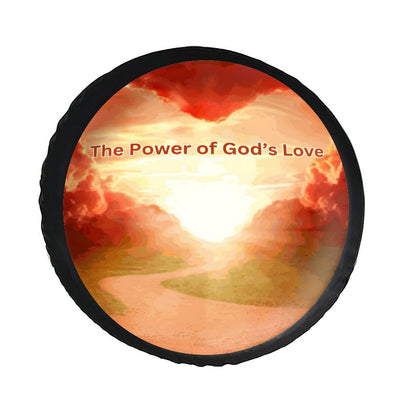 Leather Tire Cover(One-sided Printing)