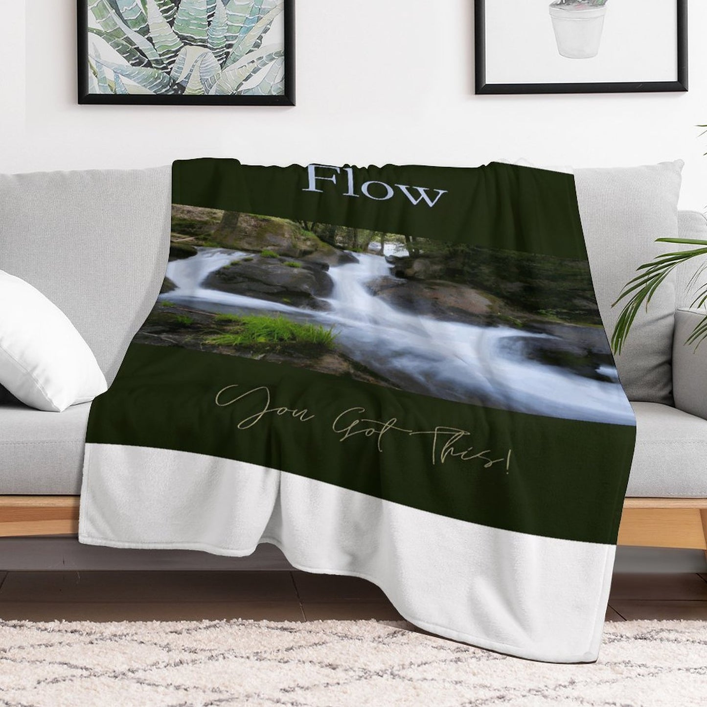 250gsm Flannel Throw Blanket-60"x80"