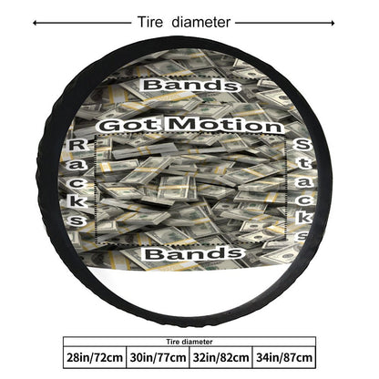 Leather Tire Cover(One-sided Printing)