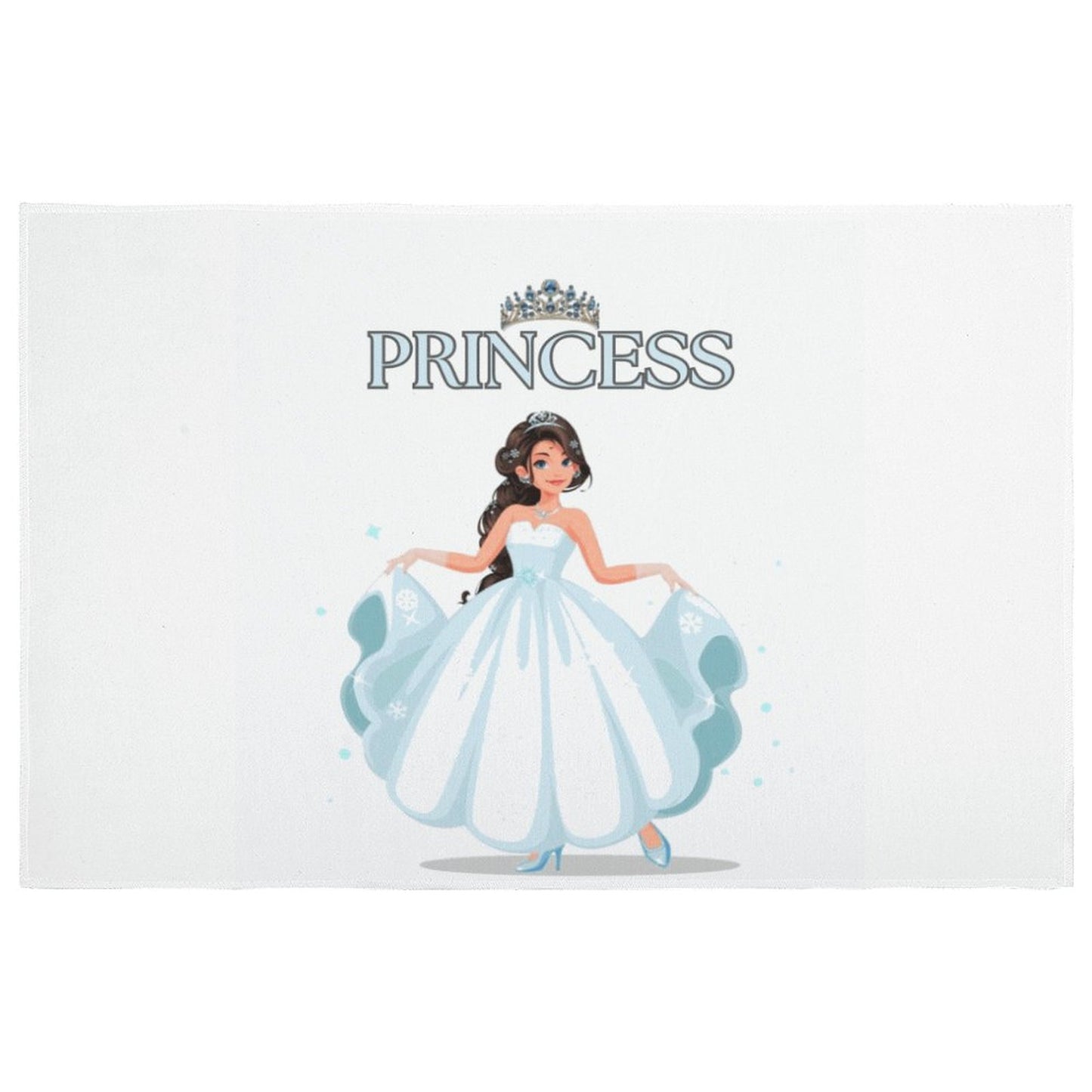 Crystal Velvet Bedroom Floor Mat