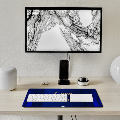 Large Desk Pad Protector with Stitched Edges-12x24 in/ 30x60cm