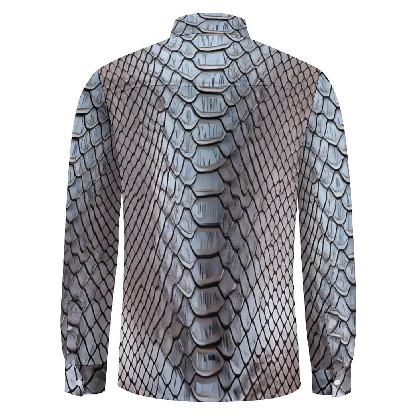 Men's Long Sleeve Shirt with Pocket LS (All-Over Printing)