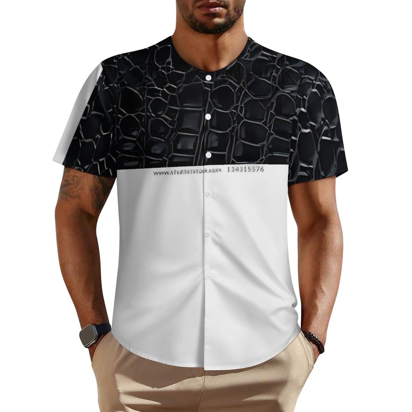 Collarless Shirt LM018 (All-Over Printing)
