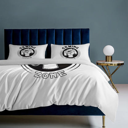 3-Piece Bedding Set-90"x90"/ 229x229cm (Dual-sided Printing)