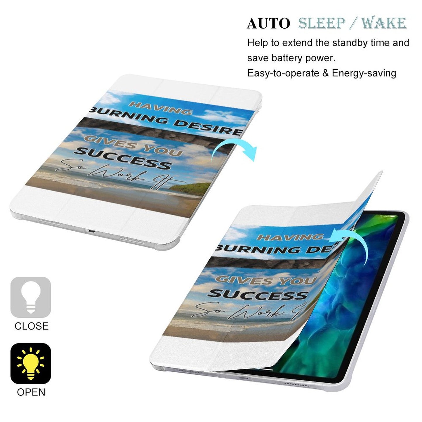 Folding iPad Case for Full Protection 12.9" iPad
