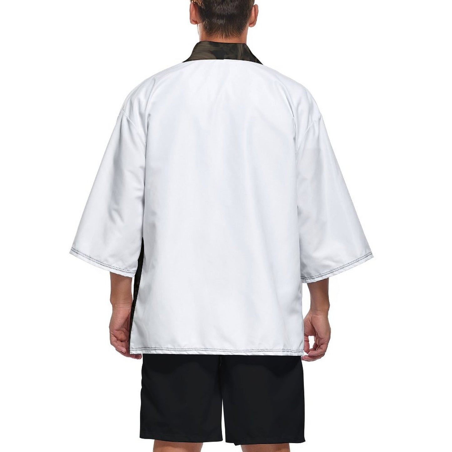 Drop Shoulder Male Kimono Cardigan ZS904 (All-Over Printing)
