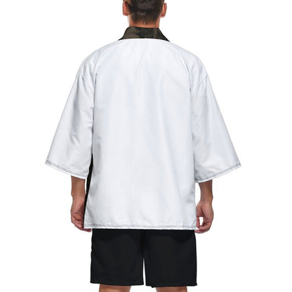 Drop Shoulder Male Kimono Cardigan ZS904 (All-Over Printing)