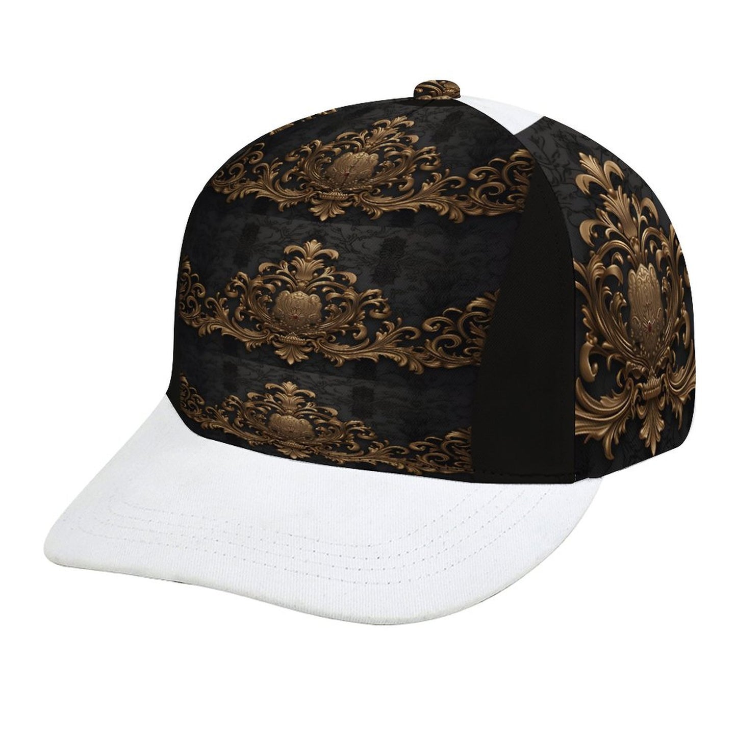 Bent Fitted Cap (All-Over Printing)