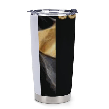 Car Travel Coffee Mug with Lid (All-Over Printing)